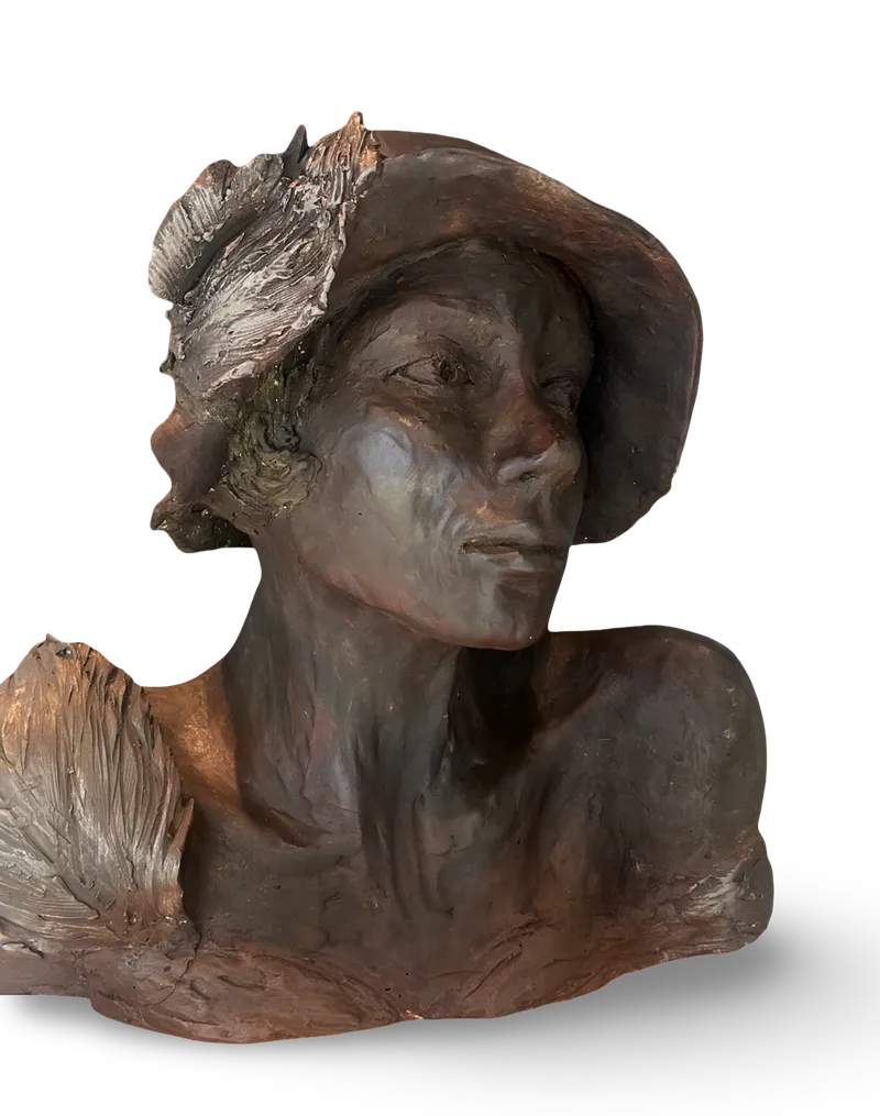 Femme Au Chapeau II