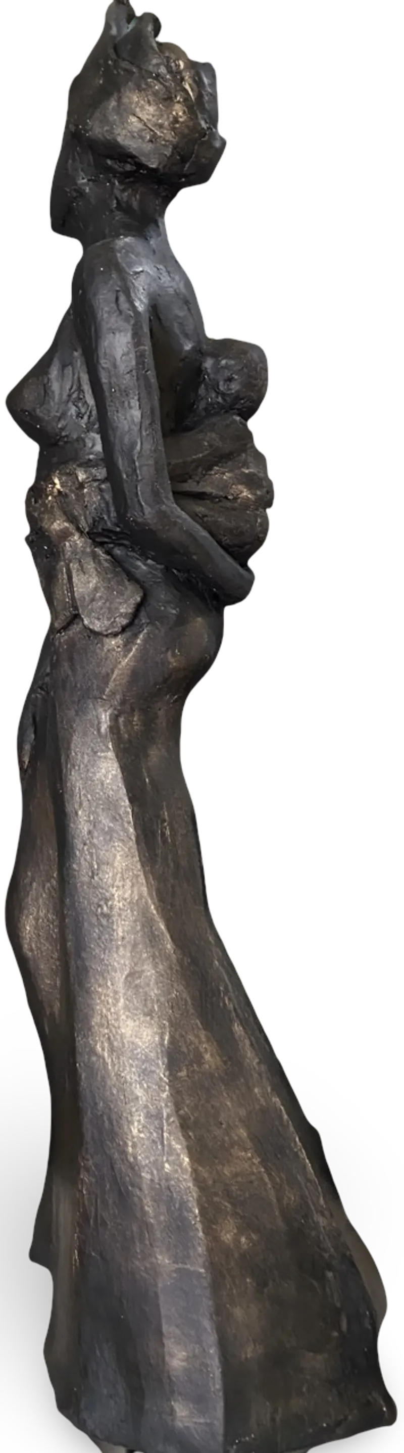 Femme Portant Un Enfant